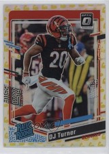 2023 Panini Donruss Optic Rated Rookie Flex Prizm 111/149 DJ Turner #220 0c6