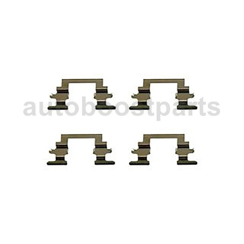 Kit de ferragens de freio a disco dianteiro traseiro para 2011-2011 Mitsubishi Eclipse - Imagem 3 de 4