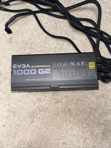 EVGA SuperNOVA 1000 G2 80+ GOLD, 1000W entièrement modulable NVIDIA SLI et Crossfire - Photo 3/4