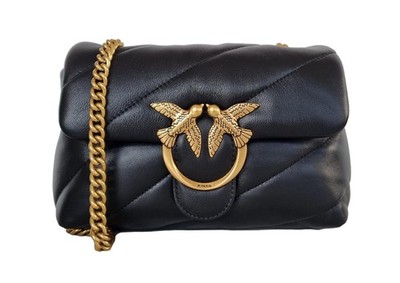 Pinko Tasche Mini Love Puff Maxi Quilt Umhängetasche 100039 A0F2 Z99Q Schwarz