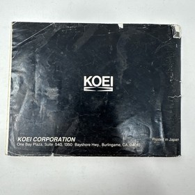 Nobunaga's Ambition II (Nintendo Entertainment System, 1991) NES CIB TESTED!