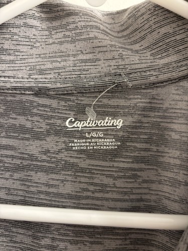 Kentucky Wildcats Captivating Gray Short Sleeve Polo Shirt Mens Large New - Picture 3 of 5