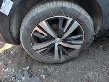 PEUGEOT 5008 BLUEHDI 2017-2020 ALLOY WHEEL & TYRE SINGLE 225/55/18