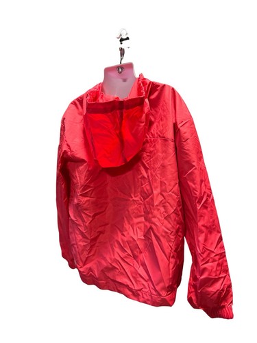 All In Motion Raincoat Youth Girl Kids Pink Hooded Zip-Up Jacket M8 - Picture 3 of 3