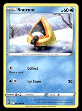 Snorunt 041/195 Swsh12: Spada e Scudo - Carta TCG Pokémon Regolare Tempesta Argento