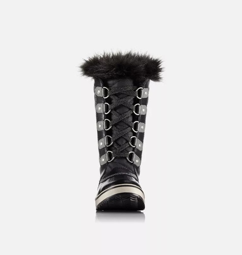 Sorel Tofino II 1690541-010 Kids 4 Black Faux Fur Waterproof Winter Boots VER312 - Picture 11 of 14