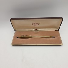 Vintage Cross 1/20 12K Gold Filled Pen - In Box W/ Manuel
