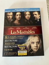 Les Misérables (Blu-ray/DVD, 2013, 2-Disc Set, Digital Copy UltraViolet)