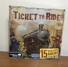 Ticket To Ride Days of Wonder Alan R. Moon Train Adventure Board Game