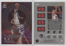 2022-23 Panini Donruss Optic T-Minus 3 2 1 Stephen Curry #10