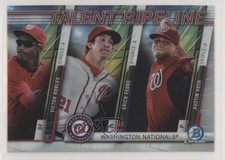 2017 Bowman Chrome Talent Pipeline Victor Robles Erick Fedde Austin Voth z6b
