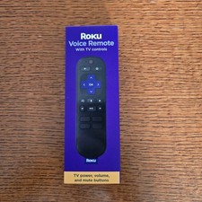 Genuine Roku Voice Remote - Compatible with All Roku Models - Unopened