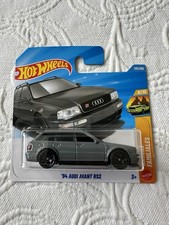 Hot Wheels 94 Audi Avant RS2 Wagons 2026 Short Card Grey Mattel