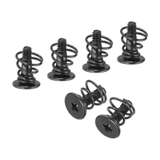 20pcs M2x7.5mm 5.5mm Spring OD GPU Graphics Card Spring Screws, Black