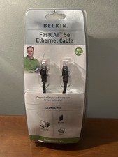 Belkin FastCat 5E Ethernet Cable 50 Ft RJ45 Male Networking Cable Modem