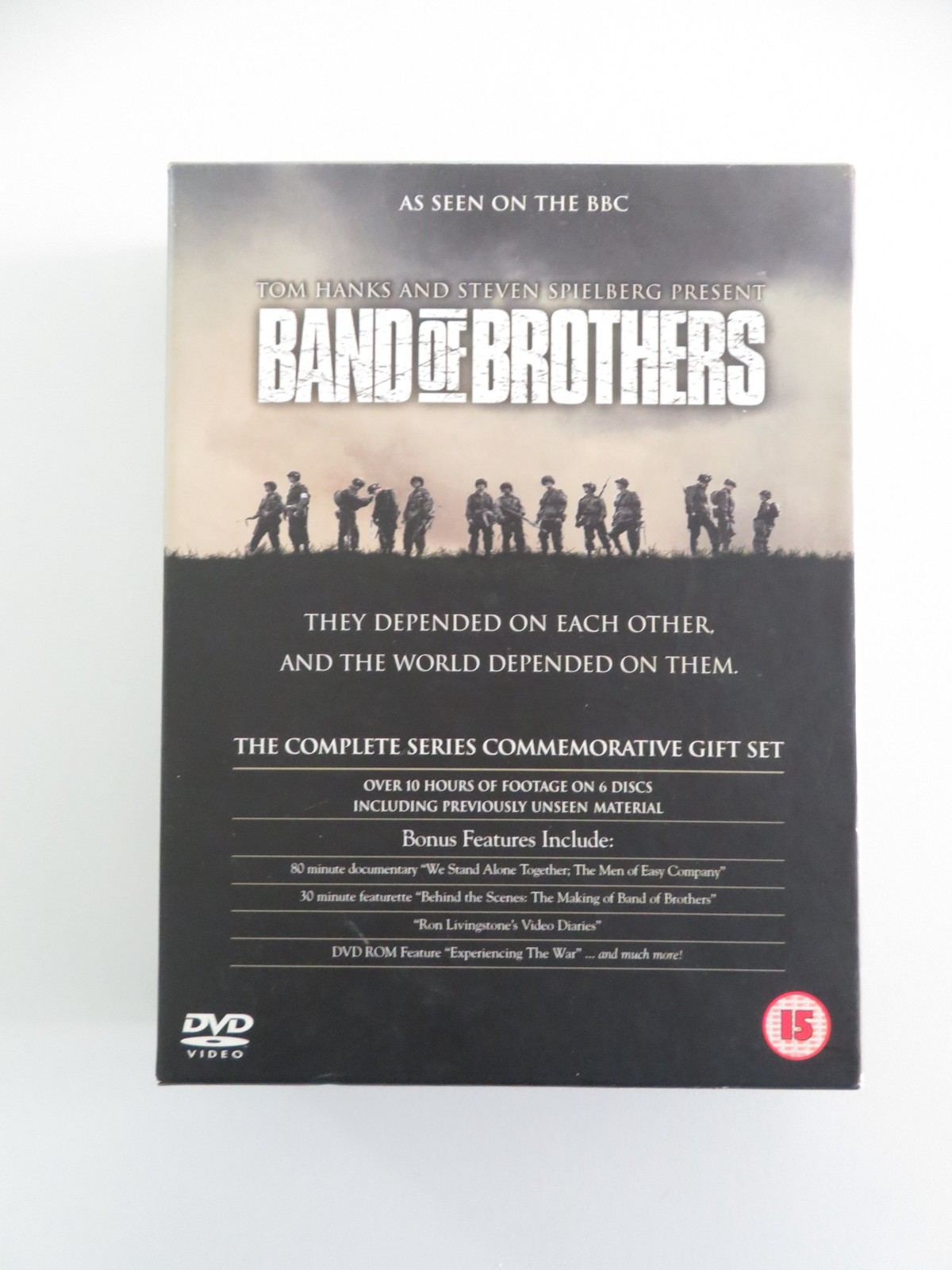 Band of Brothers - The Complete Series (DVD BoxSet) Damian Lewis 2001 Region 2