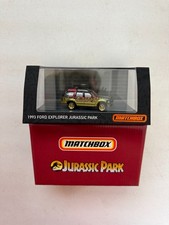 Mattel Creations Matchbox 1993 Ford Explorer Jurassic Park Bx5 Mattel Creations Matchbox 1993 Ford Explorer Jurassic Park Bx5