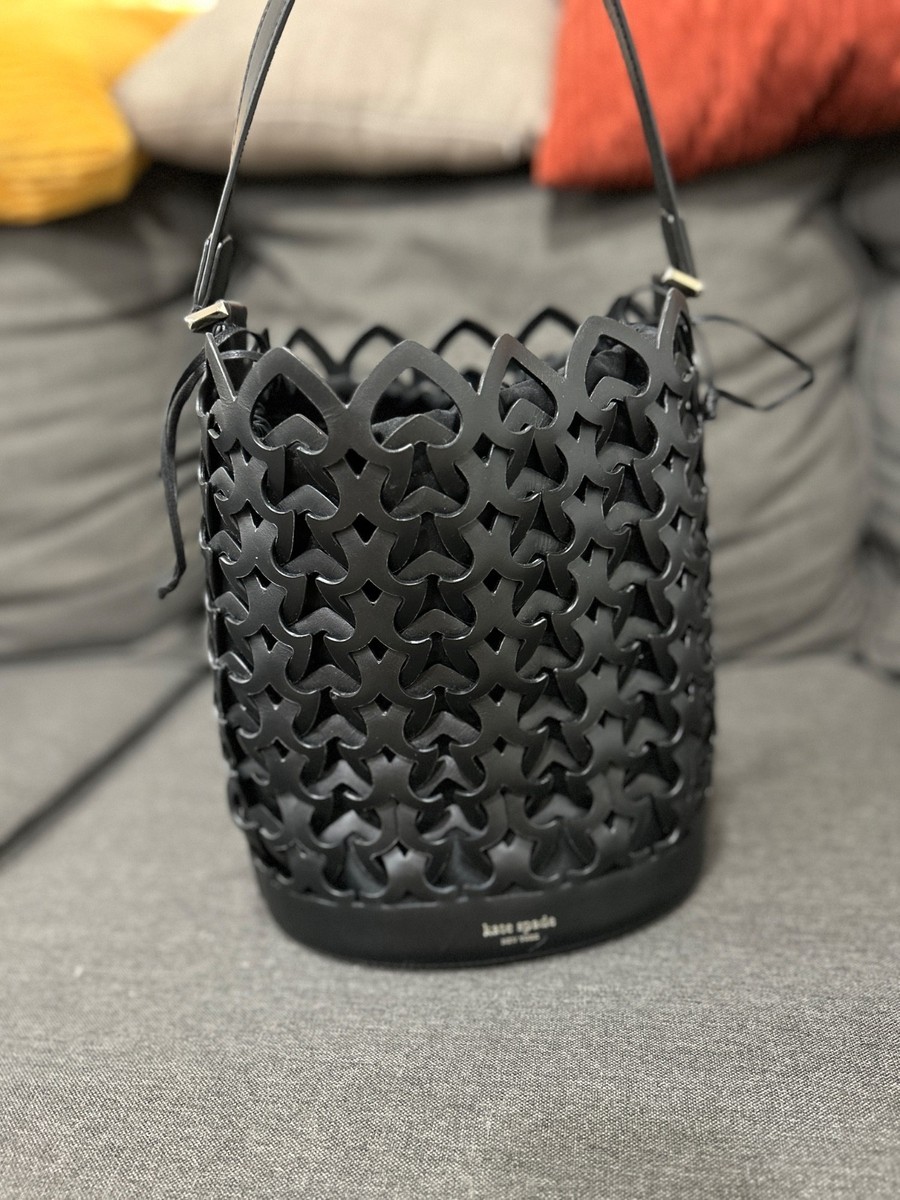 Kate Spade New York Dorie Small Bucket Bag Black 249365 | eBay