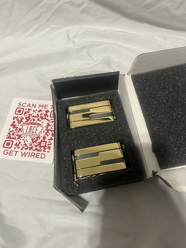 Lace Alumitone Gold Plated Deathbucker Humbucker Guitar Pickup Pair (2) - Picture 3 of 3