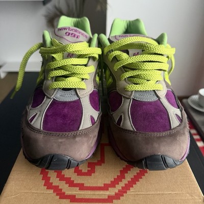 New Balance x Stray Rats 991 Purple/Brown Men's Size 10.5 M991SRG