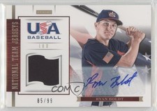 2012 USA Baseball National Team 18U Jersey Signatures 85/99 Ryan Boldt Auto 3z8