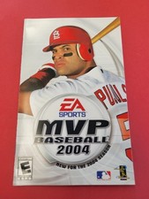 MVP Baseball 2004 PS2 Sony Playstation 2  MANUAL ONLY 