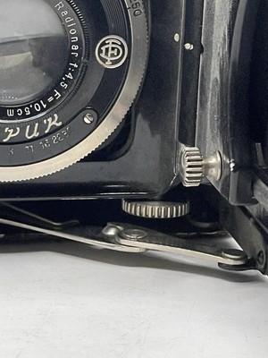 Objectif Photo Schneider-Kreuznach Radionar 4.5/105mm - Occasion Vintage
