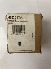Delta 50560-PR Hand Shower Wall Supply Elbow, Lumicoat Chrome