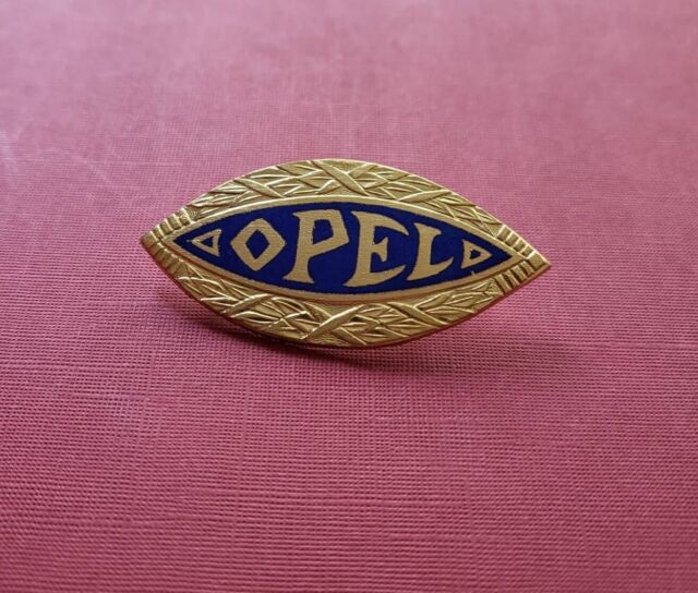 Opel "Auge" - Pin / Brosche - Emaille