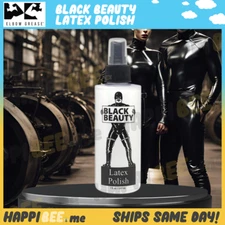 Black Beauty Latex Shiner🍯BDSM Clothing Cloth Rubber Polish Deep Gloss Shine