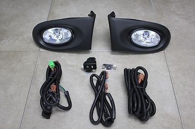 For 02-04 Acura RSX DC5 JDM Clear Fog Light Kit Harness  Switch Complete Type S
