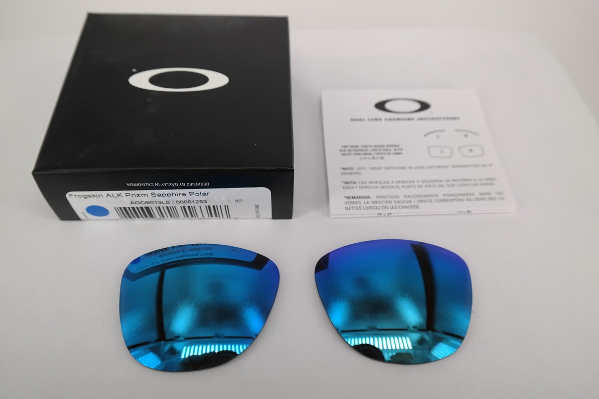 NEW Oakley FROGSKINS PRIZM SAPPHIRE POLARIZED OO9013 Replacement