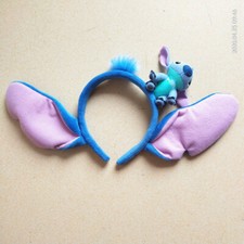 disney Land Hat Cap Lilo Stitch Stitch HEADBAND Costume Plush Doll