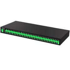 1x32 PLC Fixed Type Singlemode Fiber Optic Splitter with 1U 19" Rackmount SC APC