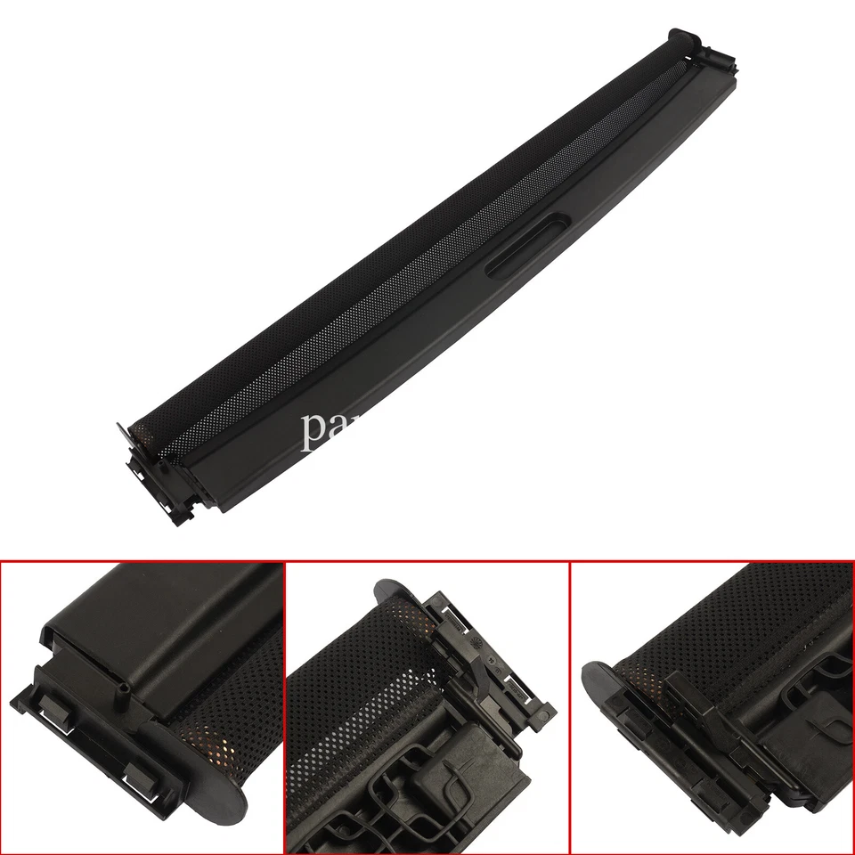 Noir Arrière Store de toit ouvrant pour Mini R55 R56 R60 54102755849 - Photo 1/4