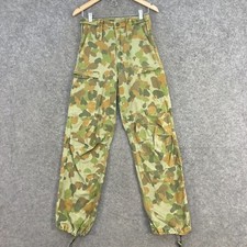 ADA Army Pants Boys 16 Years Green Camo Pockets Straight Australia 27617