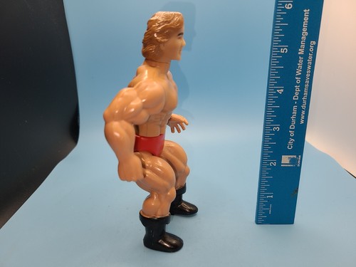 Vintage 1985 Remco AWA Mat Mania The Living Legend Larry Zbyszko Figure - Picture 2 of 5