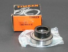 One 1 Timken RA100RR Insert Bearing 1" ID USA Black/Orange Box NEW