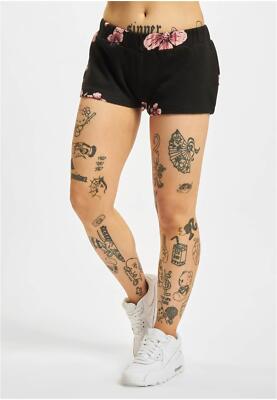 DNGRS Dangerous Shorts Choice Damen Hotpants florales Muster All-Over-Print Neu