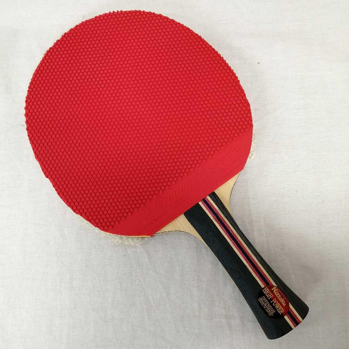 Nittaku Used HIGH POWER OFFENSIVE FL Table Tennis Racket