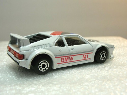 Matchbox BMW M1 White 1:64 Scale Made 