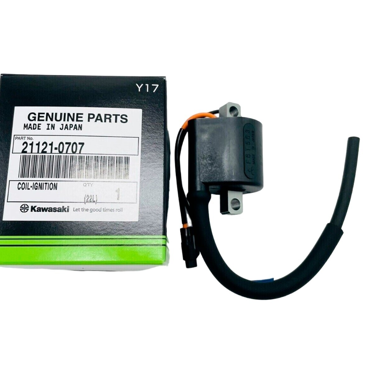 Lycoris.　0701 Kawasaki genuine OEM Ignition Coil F 21121-0707 Durable and