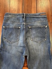 ANTHROPOLOGIE Pilcro And The Letterpress Size 28 High Rise Straight Leg Jeans