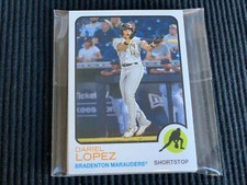 (10) 2022 TOPPS HERITAGE MINOR LEAGUE #200 DARIEL LOPEZ CARD LOT  PIRATES