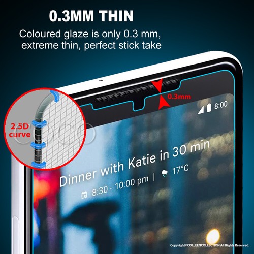 2x Pixel 2 / 2 XL 9H Premium Tempered Glass Screen Protector Film For Google - Picture 5 of 11