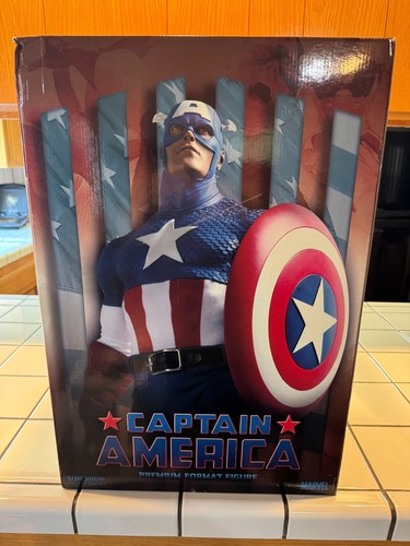 Sideshow Collectibles Marvel Captain America Premium Format - Picture 13 of 16