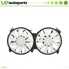 Radiator Condenser Cooling Fan Assembly For 2009 2010 2011-2014 Nissan Maxima