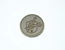 KNIGHTS ARMAMENT KAC OD GREEN CIRCLE LOGO PATCH HOOK/LOOP BACKING URX RARE 2 X 2