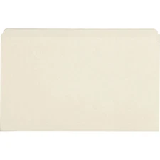 Business Source File Folder, Straight-Cut Tab, Legal-size, 100/BX, Manila