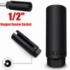22mm 1/2 Drive Lambda Oxygen Sensor Socket Removal Tool Chrome Vanadium Steel